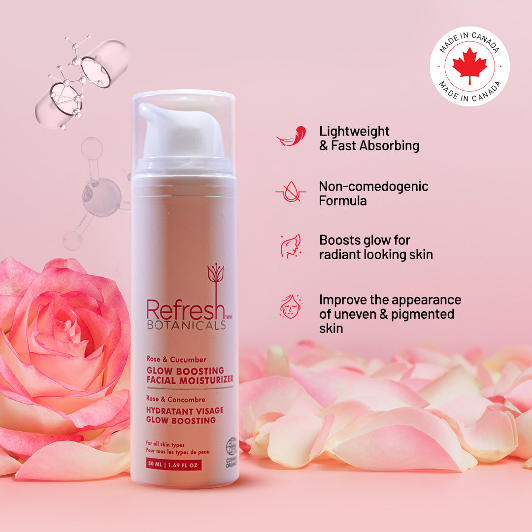 Glow boosting facial moisturizer - Benefits