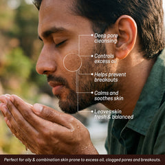 Men Detox Facial Wash